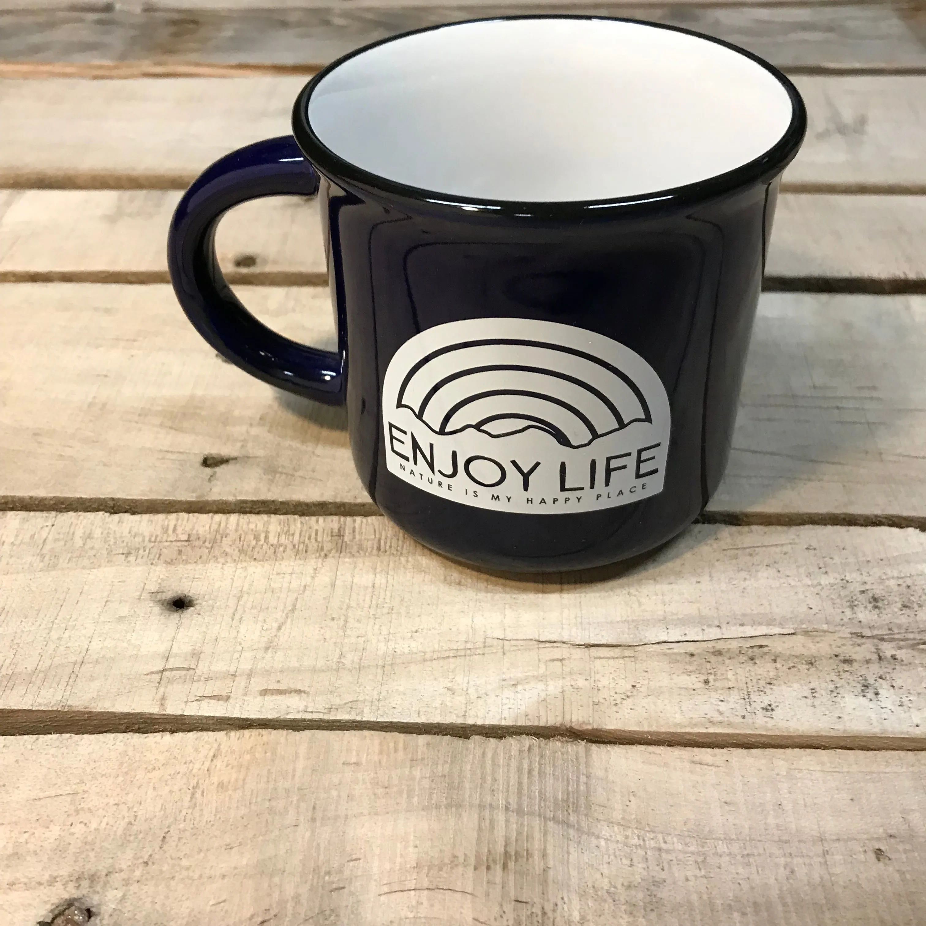 Enjoy Life Rainbow Mug