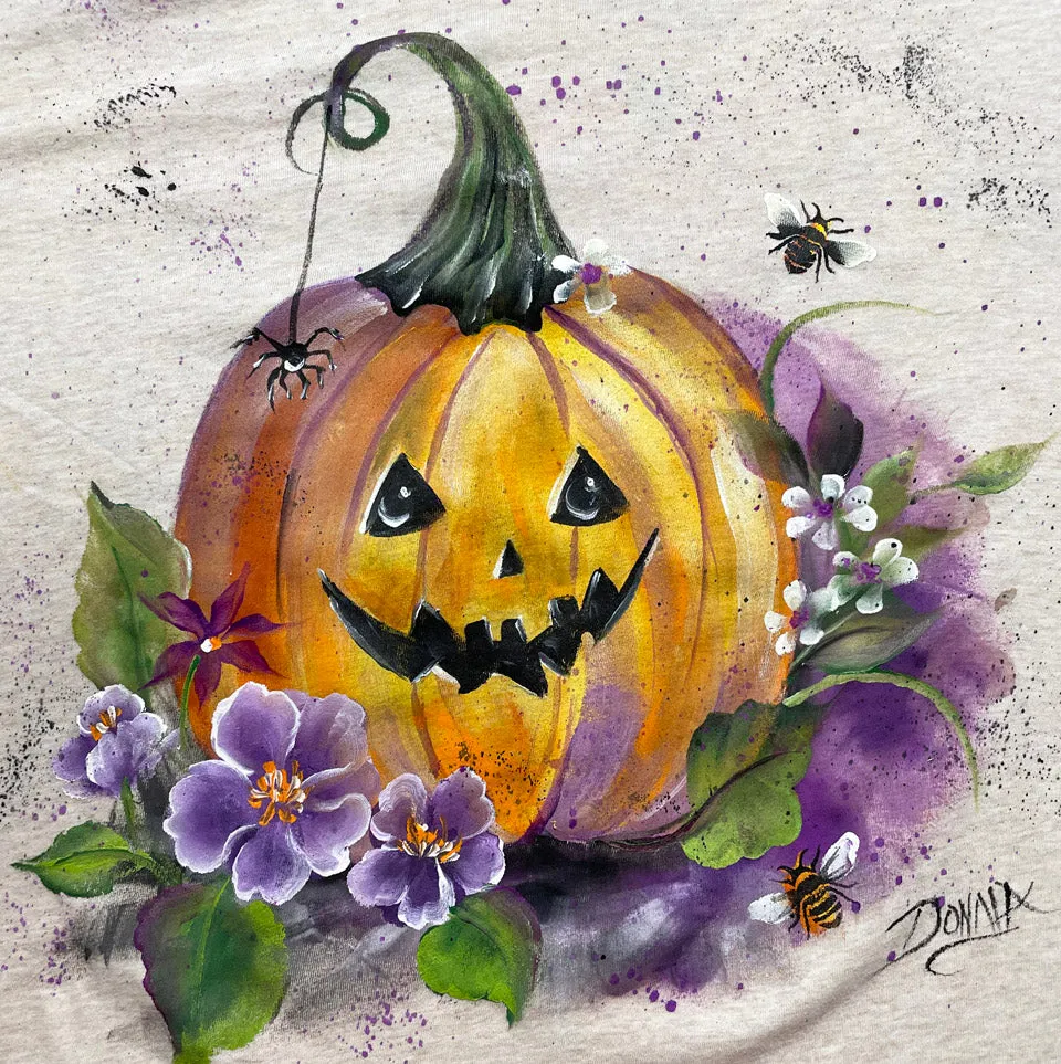 Fall Fabric Painting Fun Downloadable Video Lesson