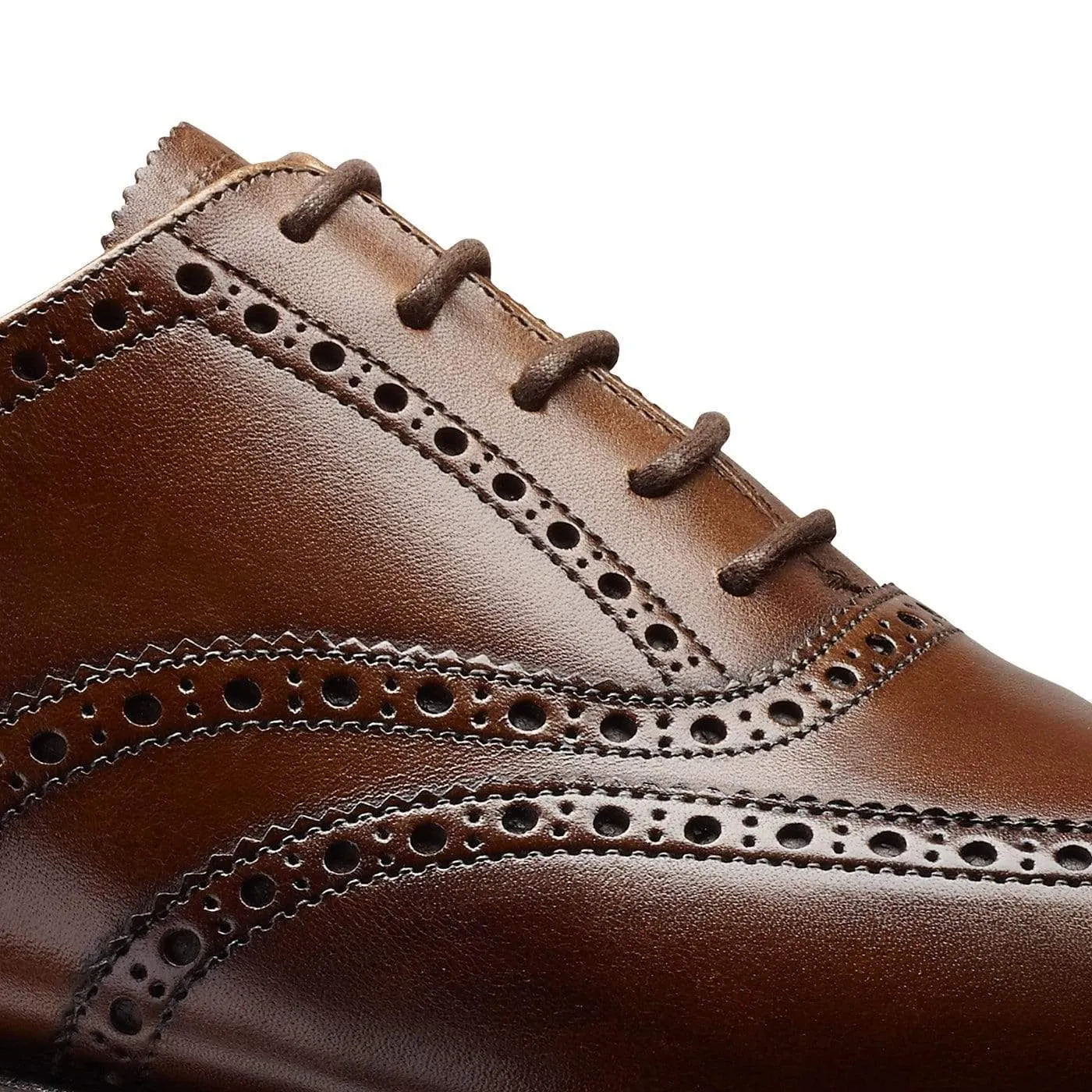 Finsbury Dark Brown Burnished Calf