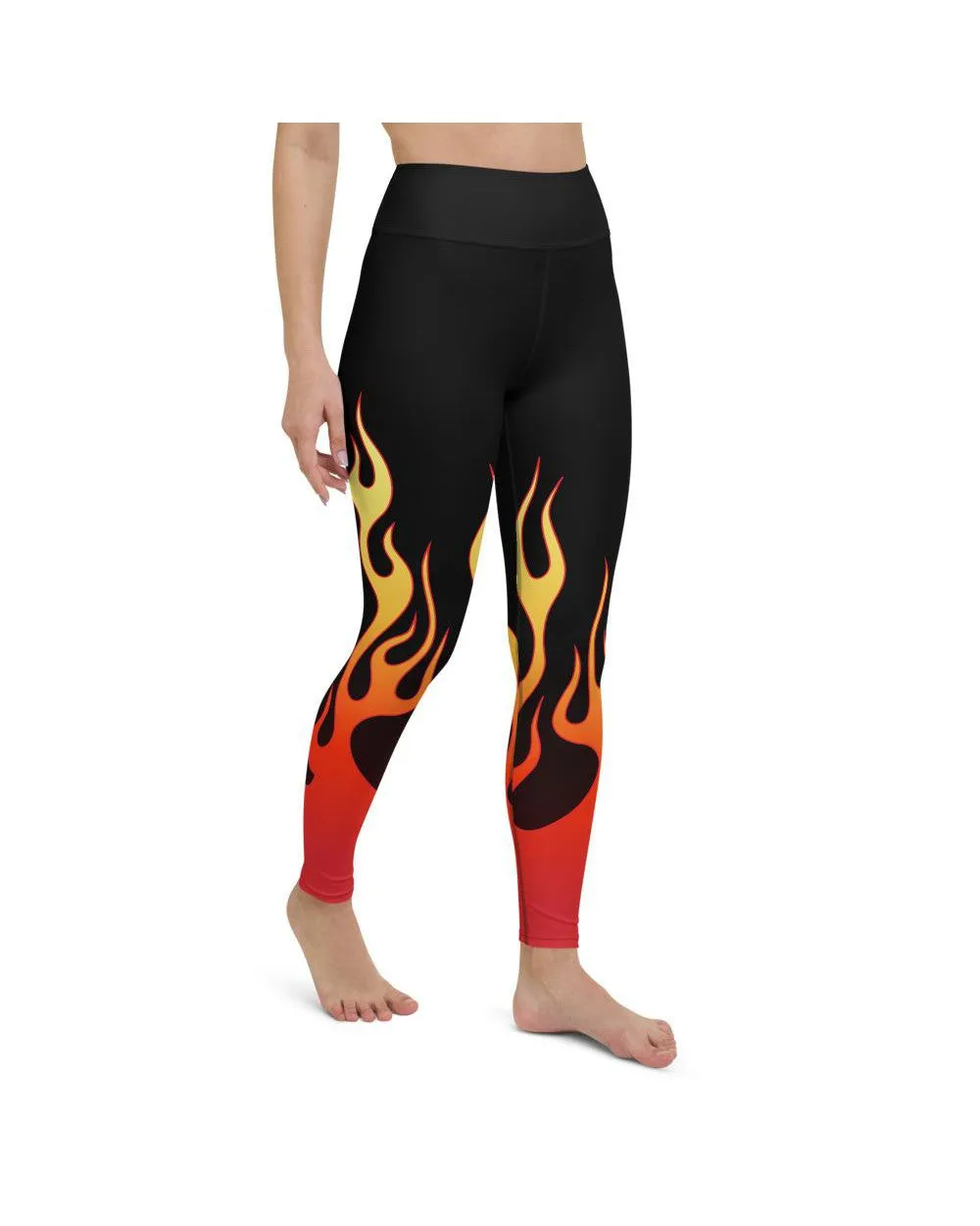 Flame Yoga Pants