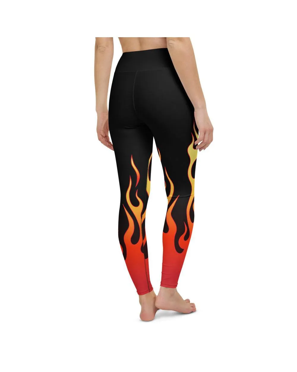 Flame Yoga Pants