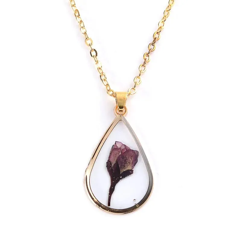 Flower Pendant Necklace