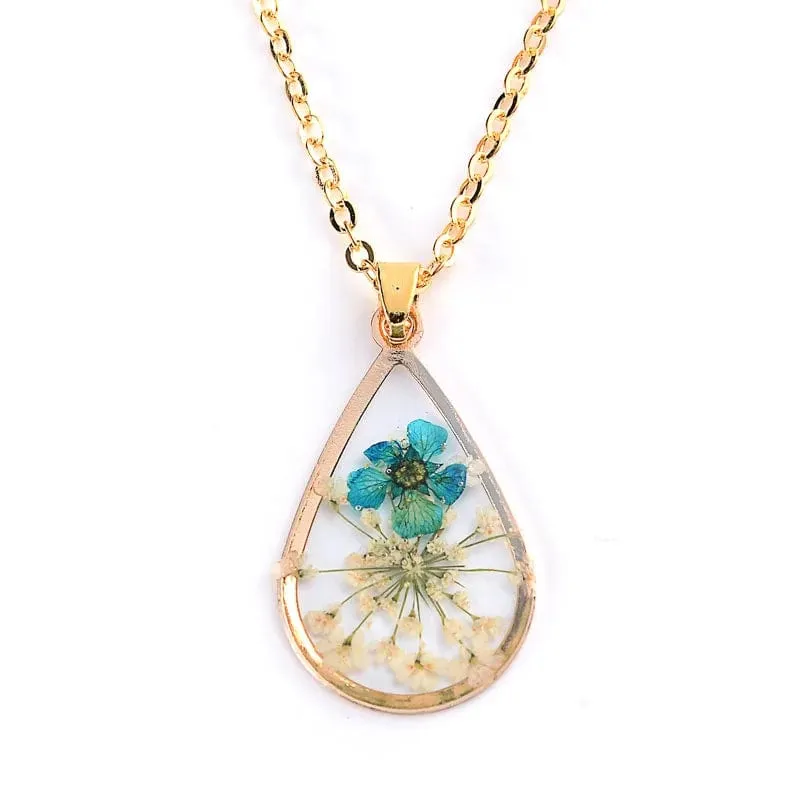 Flower Pendant Necklace