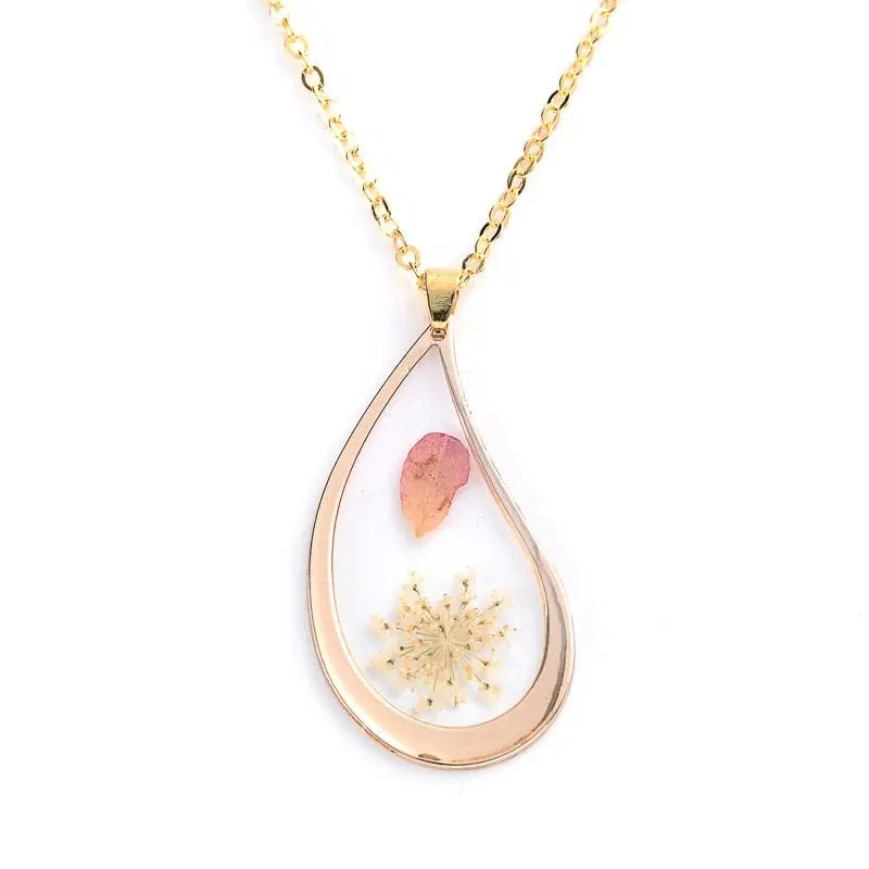 Flower Pendant Necklace