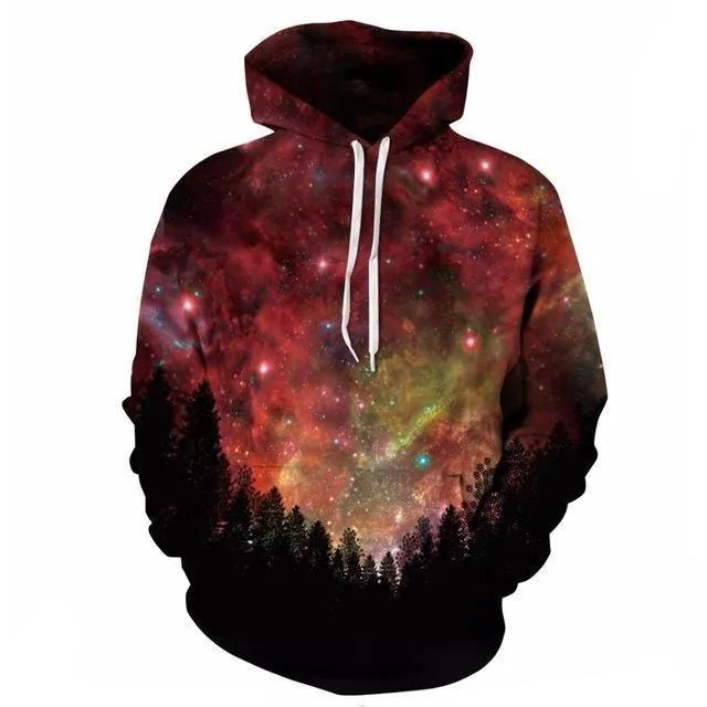 Forest Stars Galaxy Hoodie