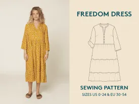 Freedom Dress - Printed Pattern