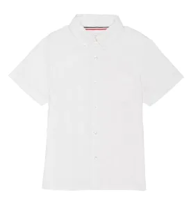 Girls Oxford Short Sleeve (includes logo)