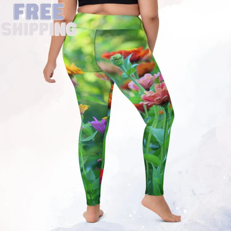 Green Garden Comfort Leggings