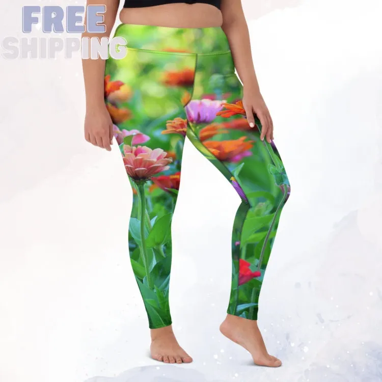 Green Garden Comfort Leggings