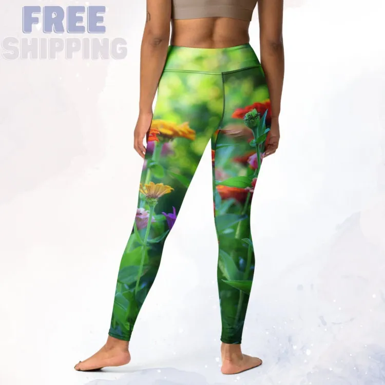 Green Garden Comfort Leggings