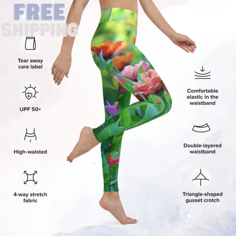 Green Garden Comfort Leggings