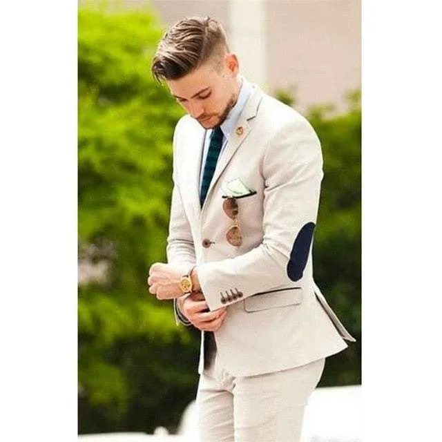 Groomsmen Tuxedos Wedding Party Dinner Best Man Suits (Jacket Pants Tie)