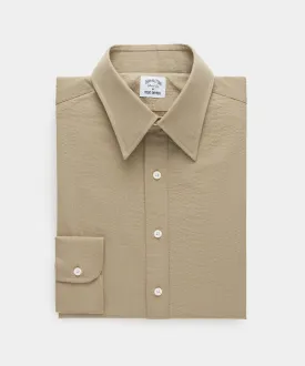 Hamilton   Todd Snyder Seersucker Long Point Collar Shirt in Sage