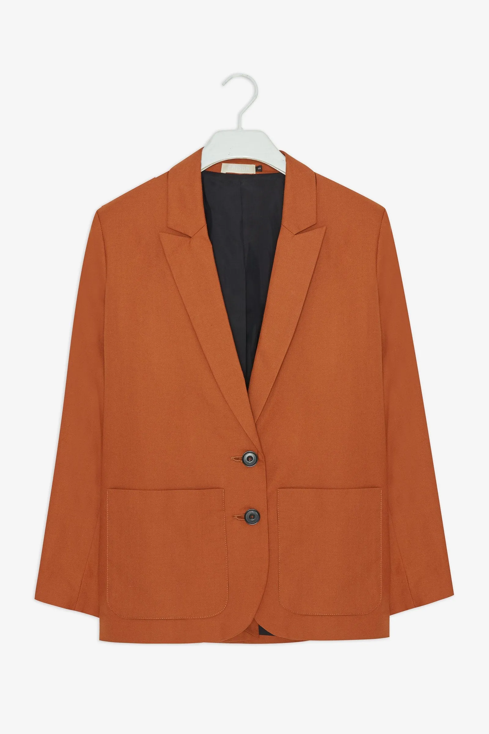 helena blazer eco cognac