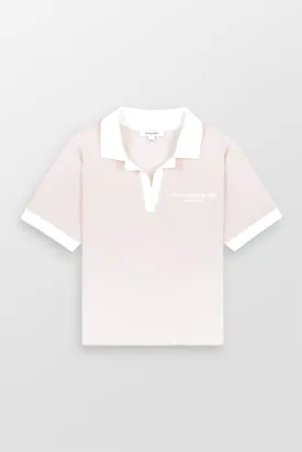 Hotel Du Cap Cursive Terry Polo T-Shirt