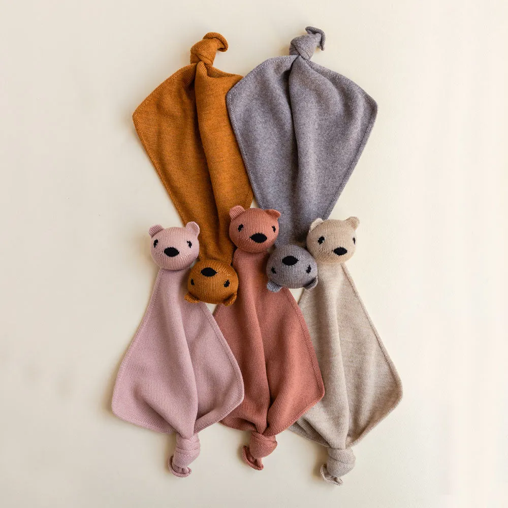 Hvid Cuddly teddy tokki - 100% Merino wool