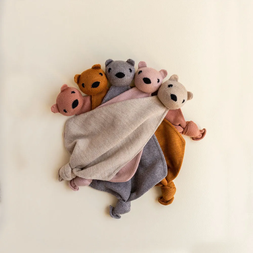 Hvid Cuddly teddy tokki - 100% Merino wool