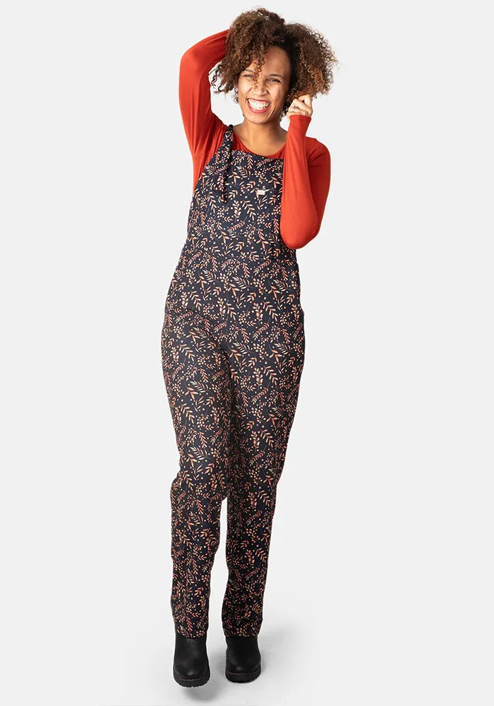 Jordan Winter Sprig Print Dungaree