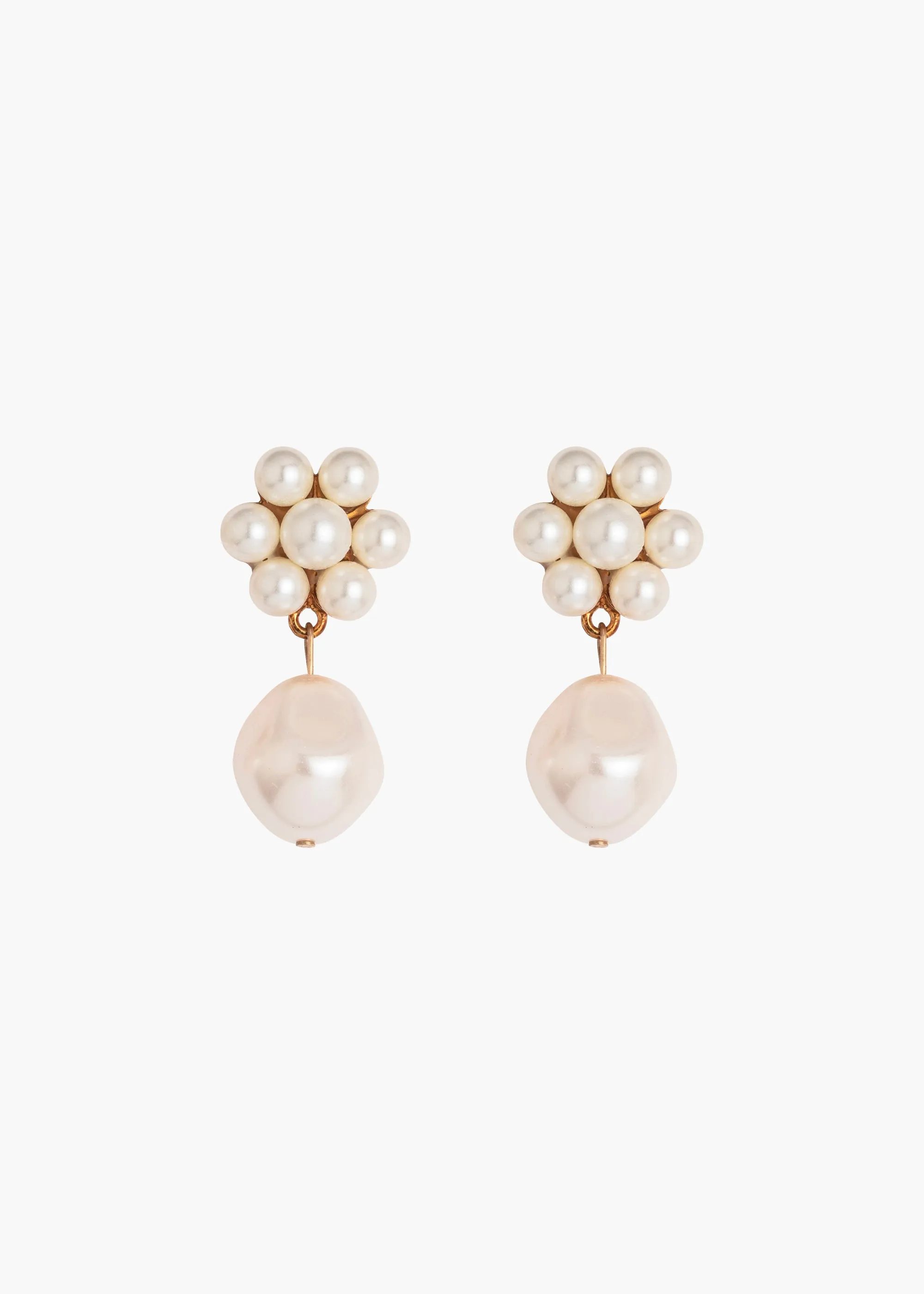 Josie Earrings -- Pearl