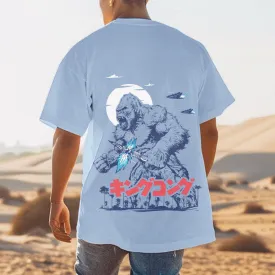 King Of Monsters Oversized T-Shirt (Left Pocket & Back)