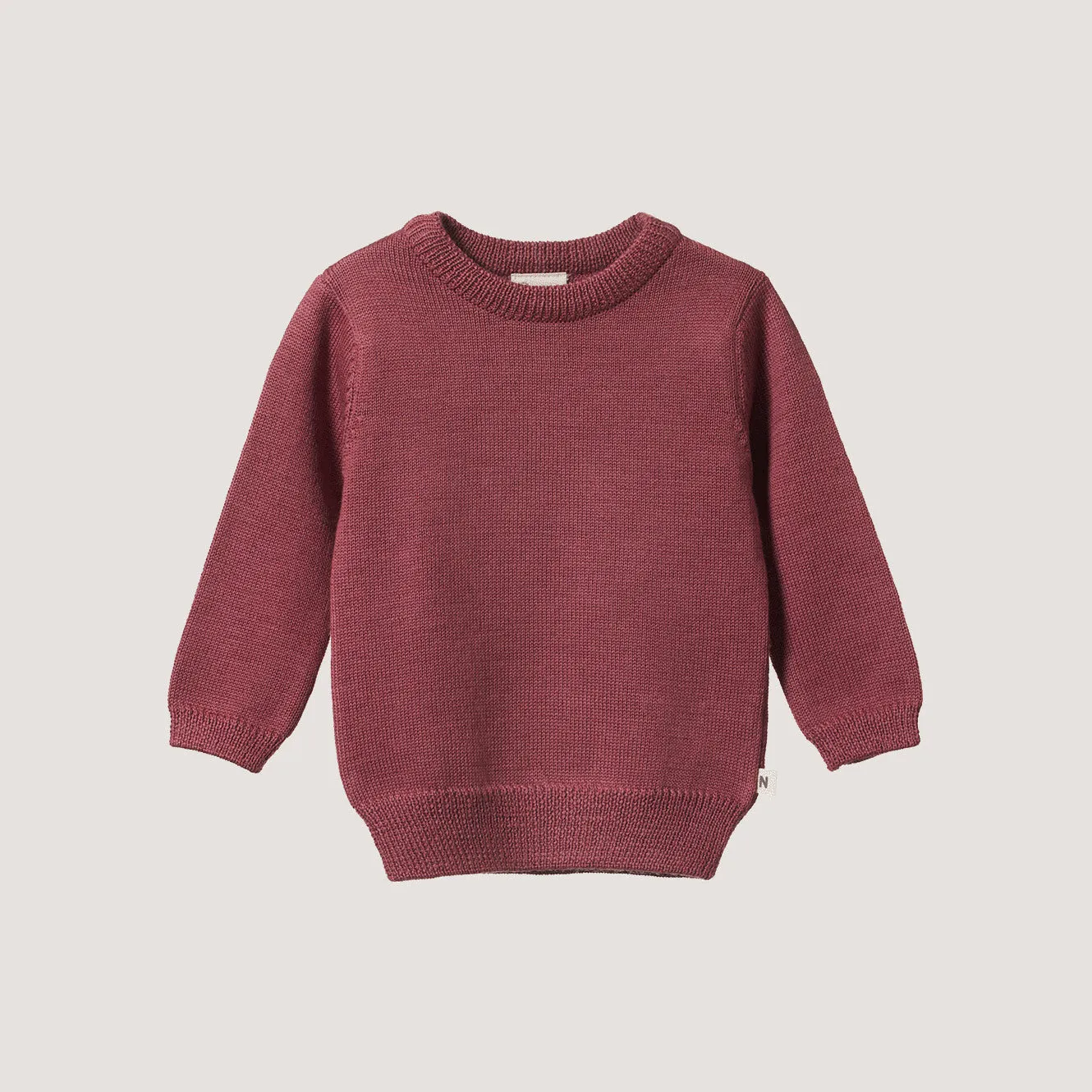 Knit Pullover - 100% Organic Merino (6m-4y)