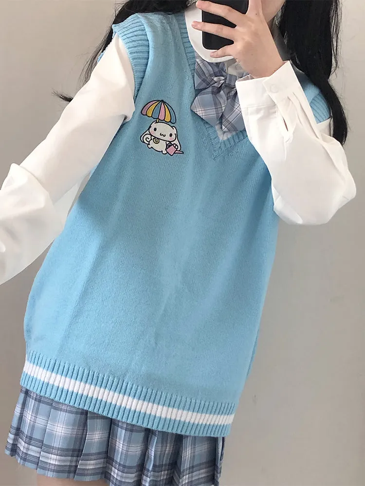 Kuromi My Melody Cinnamoroll JK Uniform Sweaters