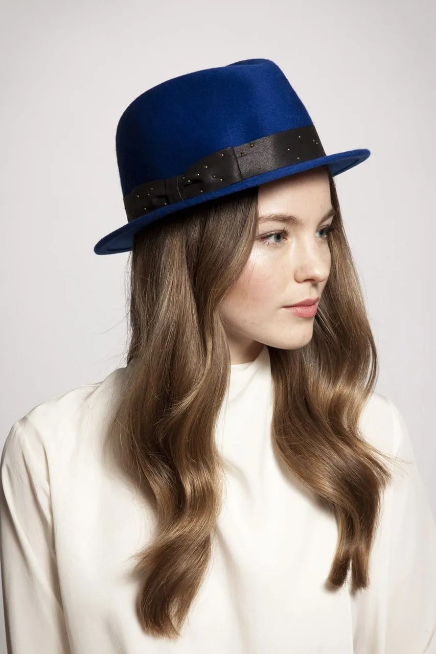 Lake Porkpie Hat Blue