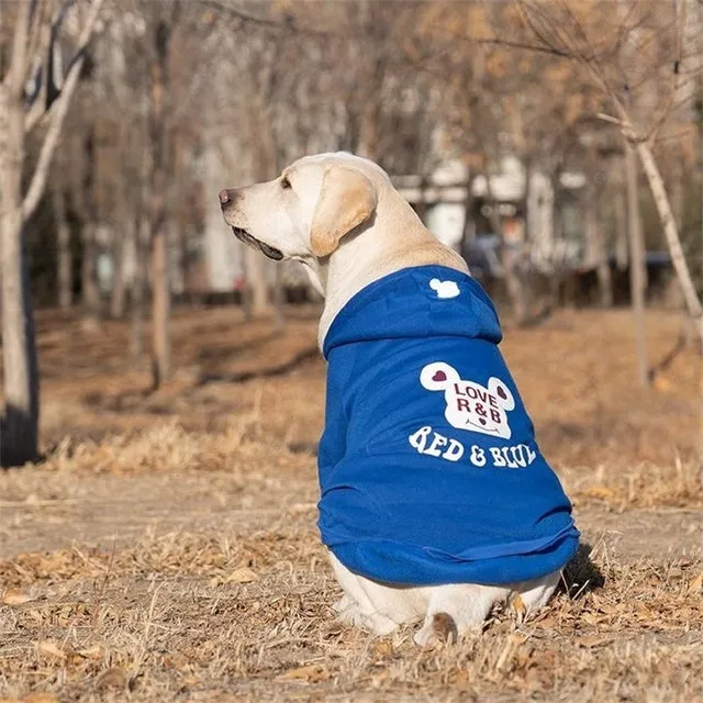 Large Dogs Warm Coat Hoodie