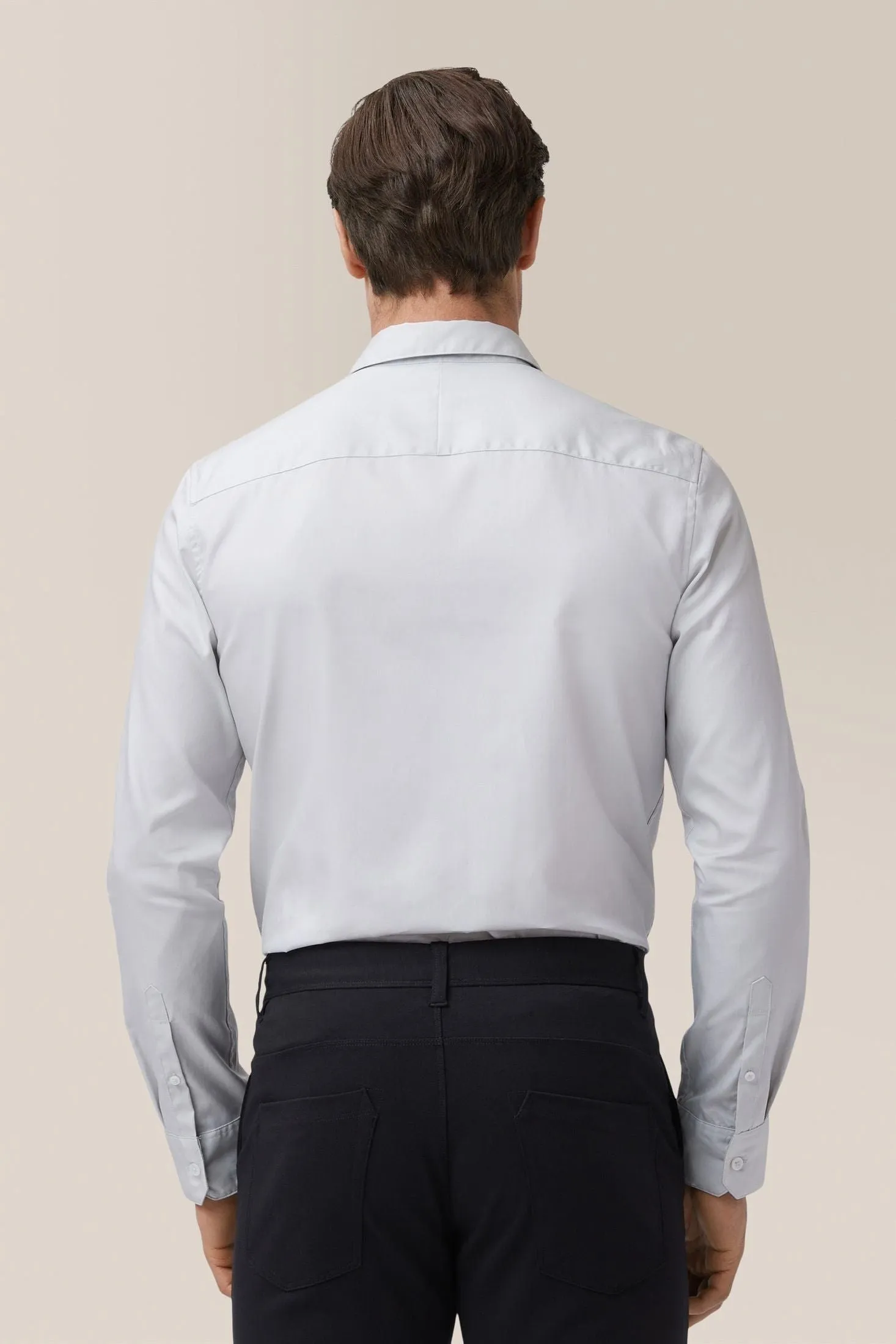 Long Sleeve Oxford Shirt | Cotton