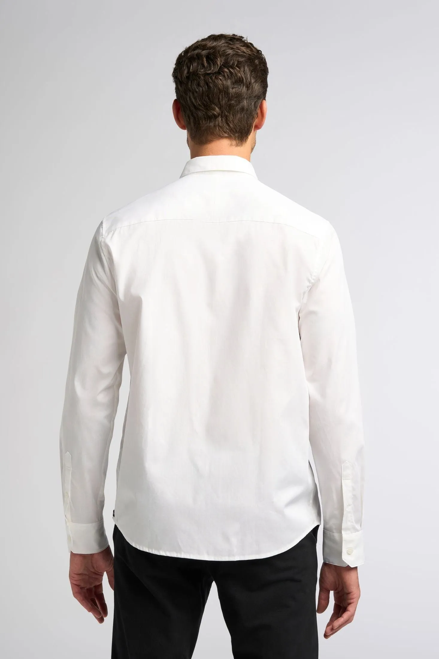 Long Sleeve Oxford Shirt | Cotton