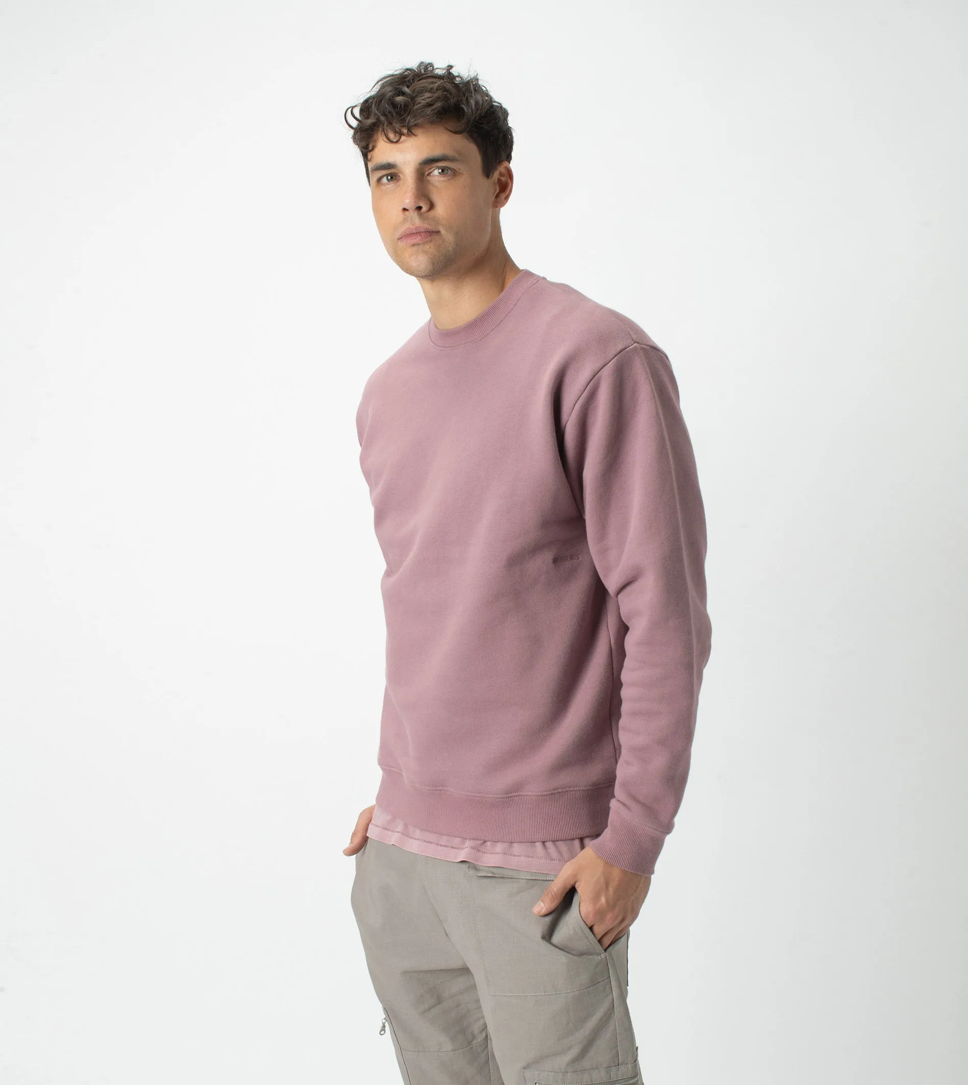 Lowgo  Crew Sweat Dk Musk