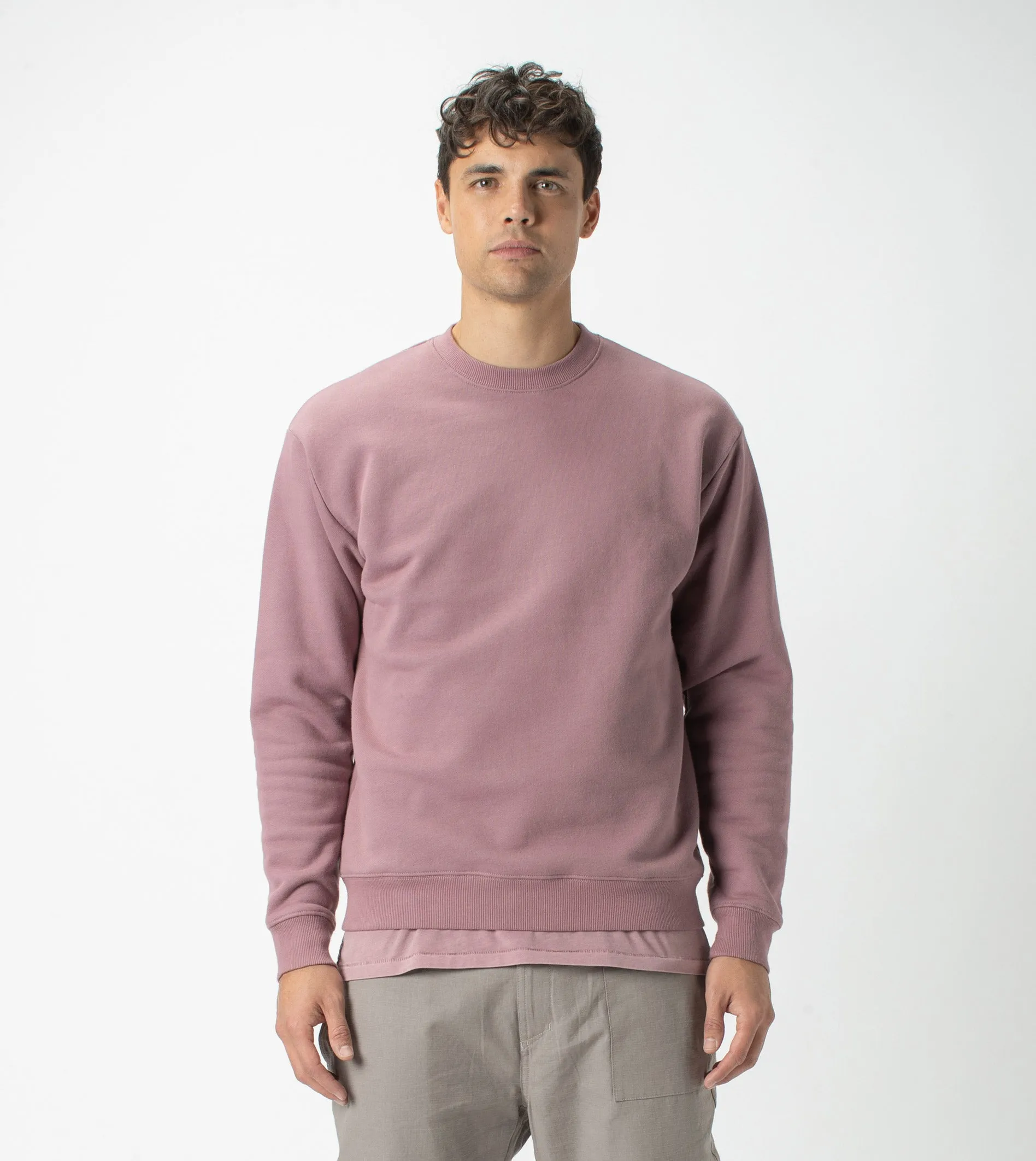 Lowgo  Crew Sweat Dk Musk