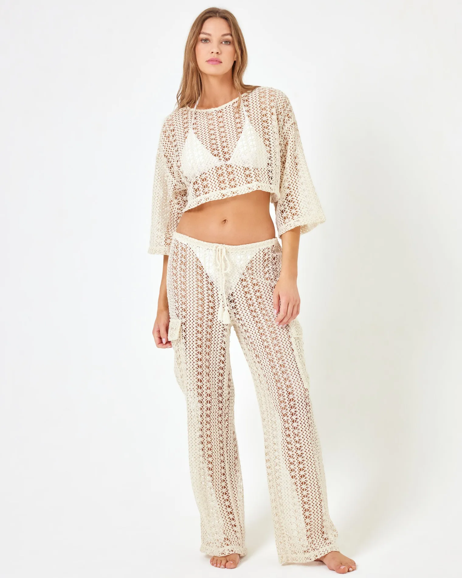 LSPACE X Anthropologie Gigi Top - Natural