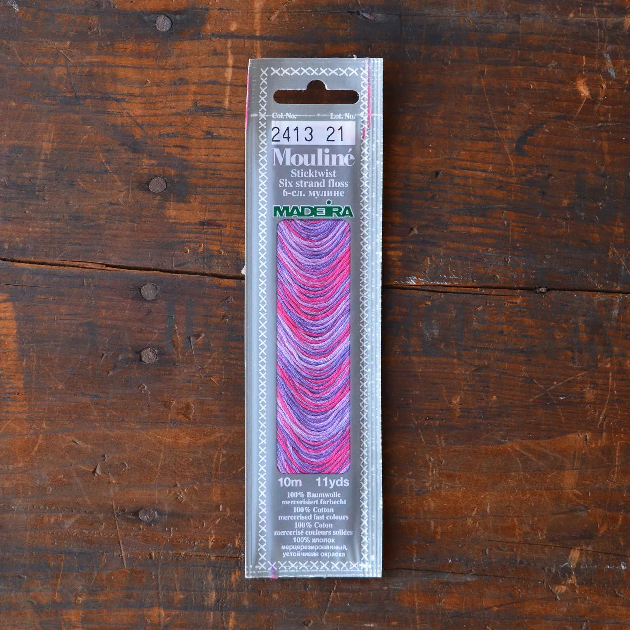 Madeira Mouline 6 Strand Cotton Embroidery Floss - Multi