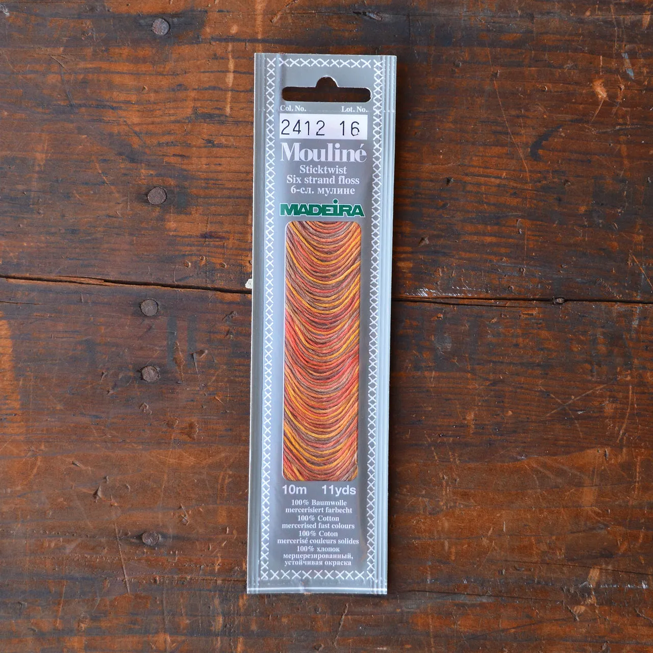 Madeira Mouline 6 Strand Cotton Embroidery Floss - Multi