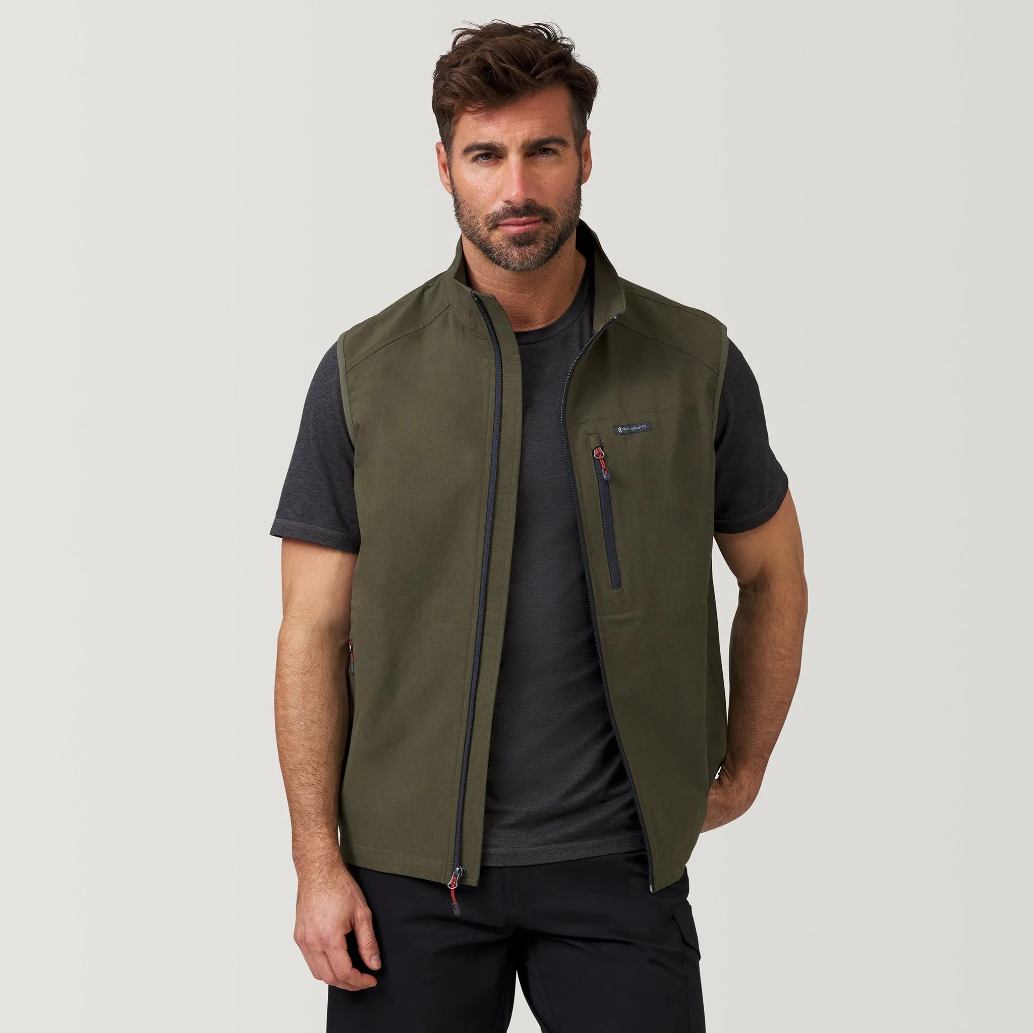 Men's Stretch Rip Stop Adventure Vest