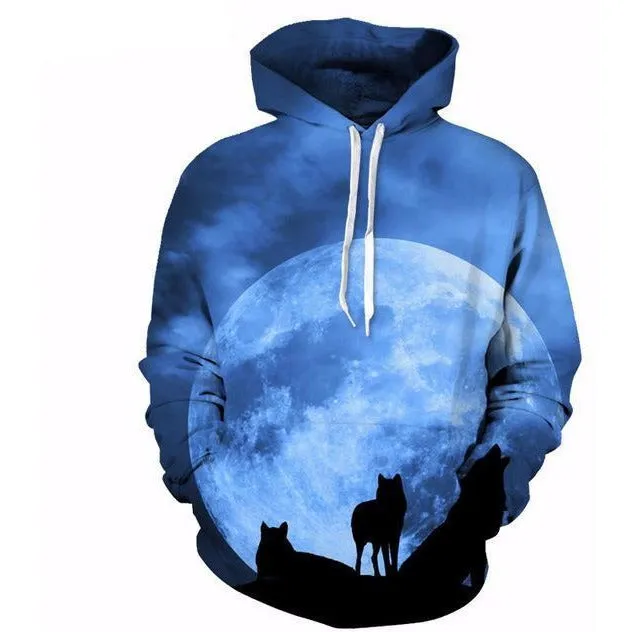 Moon Wolves Hoodie