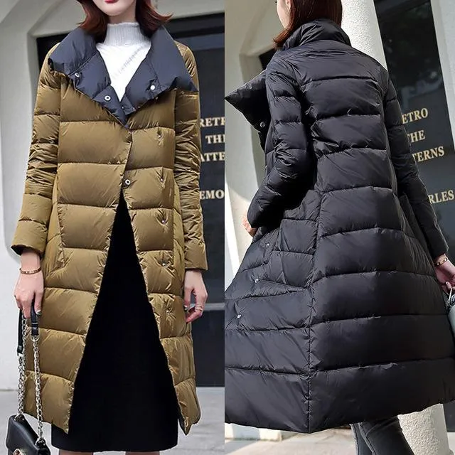 New Arrival Parkas Fashion Coats Women Winter Sweater Fur Collar Hood Warm Cotton Coat Women Clothes