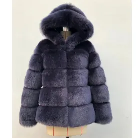 New Arrival Parkas Fashion Coats Women Winter Sweater Fur Collar Hood Warm Cotton Coat Women Clothes