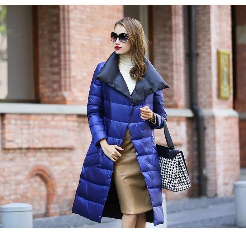 New Arrival Parkas Fashion Coats Women Winter Sweater Fur Collar Hood Warm Cotton Coat Women Clothes