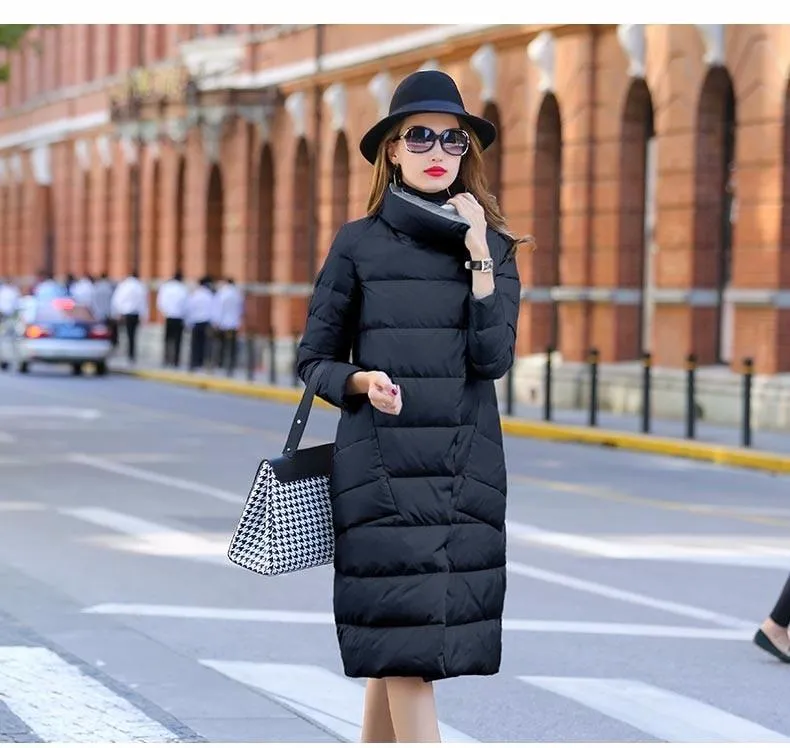 New Arrival Parkas Fashion Coats Women Winter Sweater Fur Collar Hood Warm Cotton Coat Women Clothes