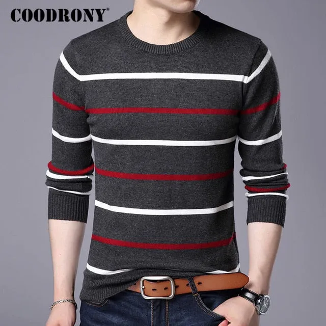 O-Neck Men Wool Sweater