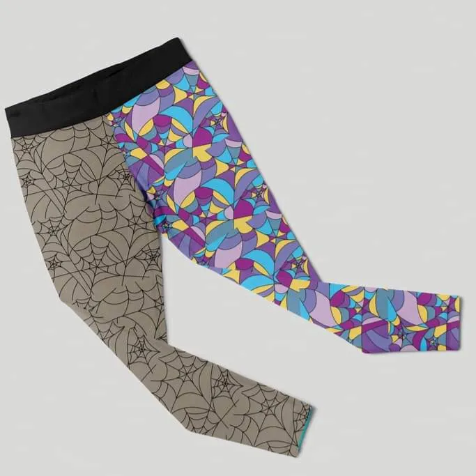 Vibrant High-Quality Handcrafted Leggings by Ophelia Hall - Exclusive Design