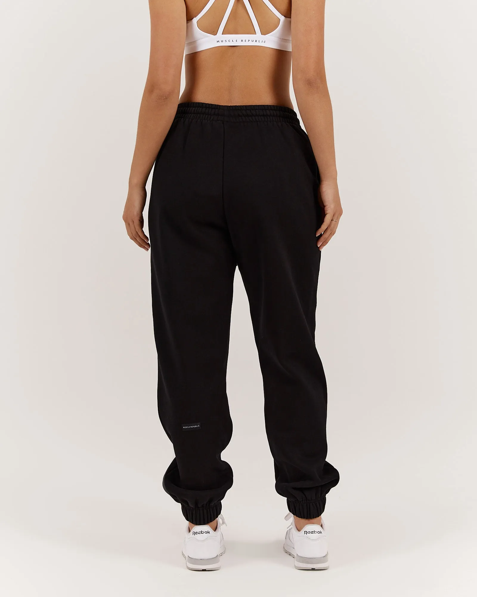 OVERSIZED TRACKIES - BLACK