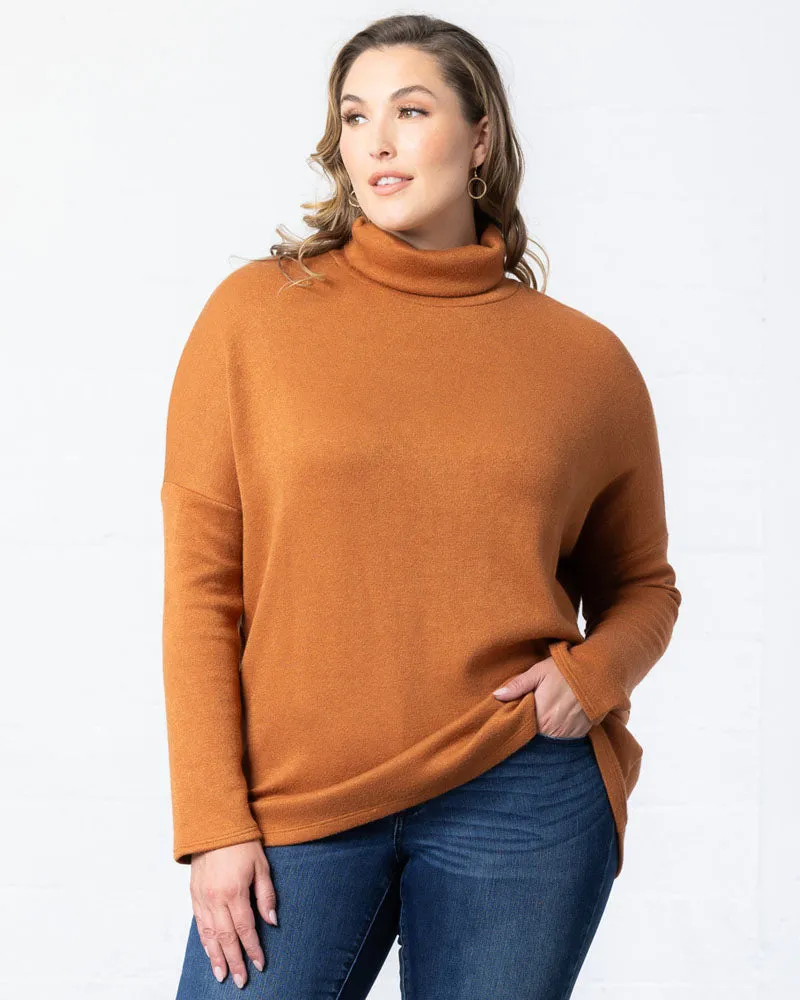 Paris Turtleneck Tunic Sweater