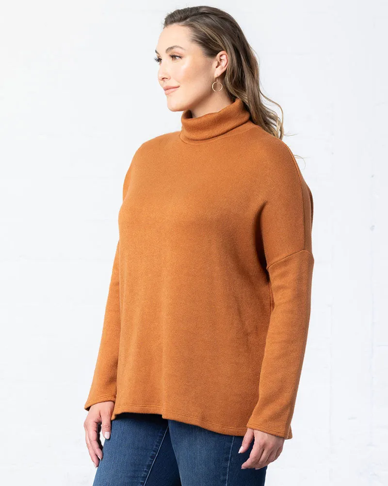 Paris Turtleneck Tunic Sweater