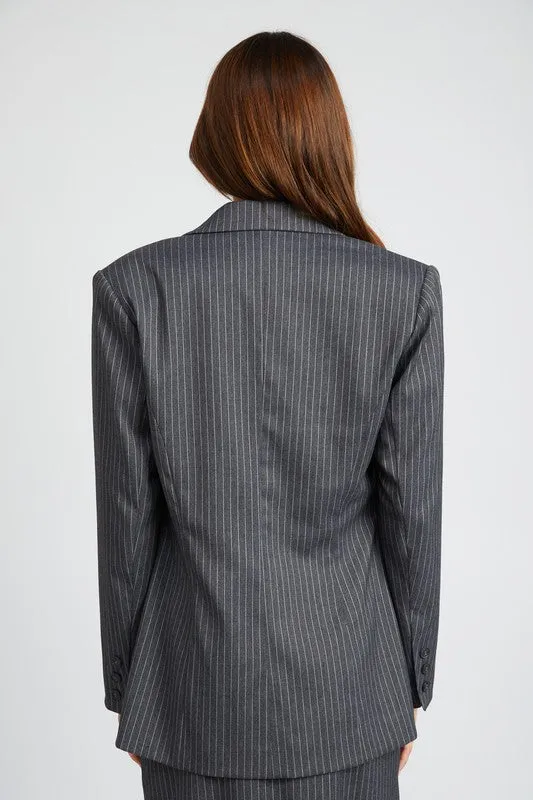 Pin Striped Blazer