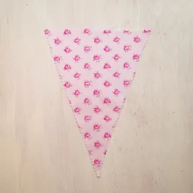 Pink Mini Roses Flag