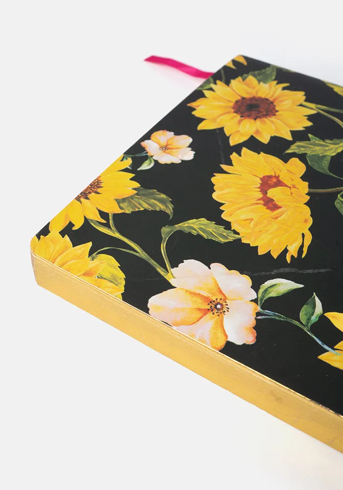 Popsy Sunflower Print Notebook