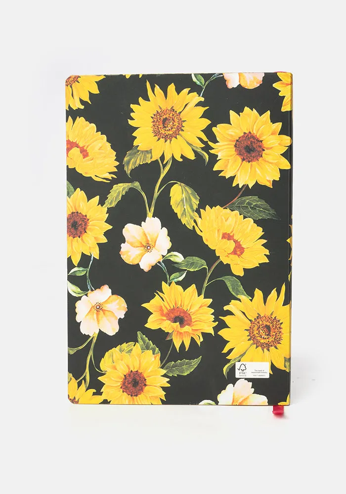 Popsy Sunflower Print Notebook